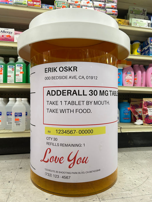 Pill Bottle Side Table