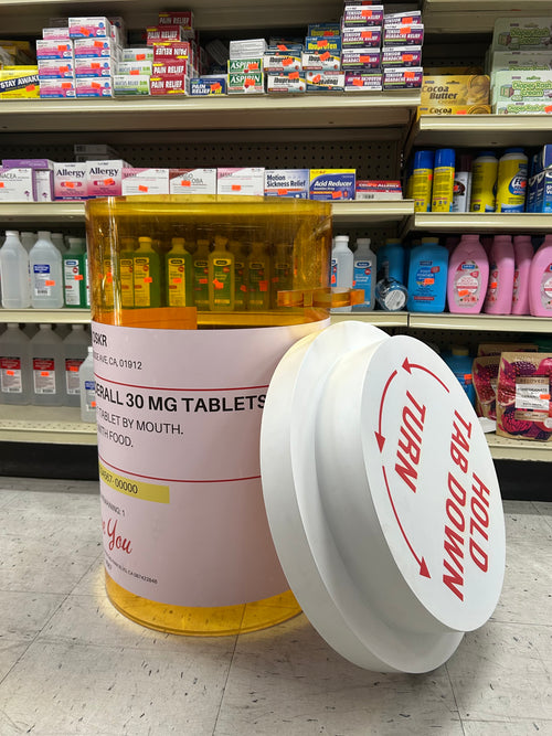 Pill Bottle Side Table