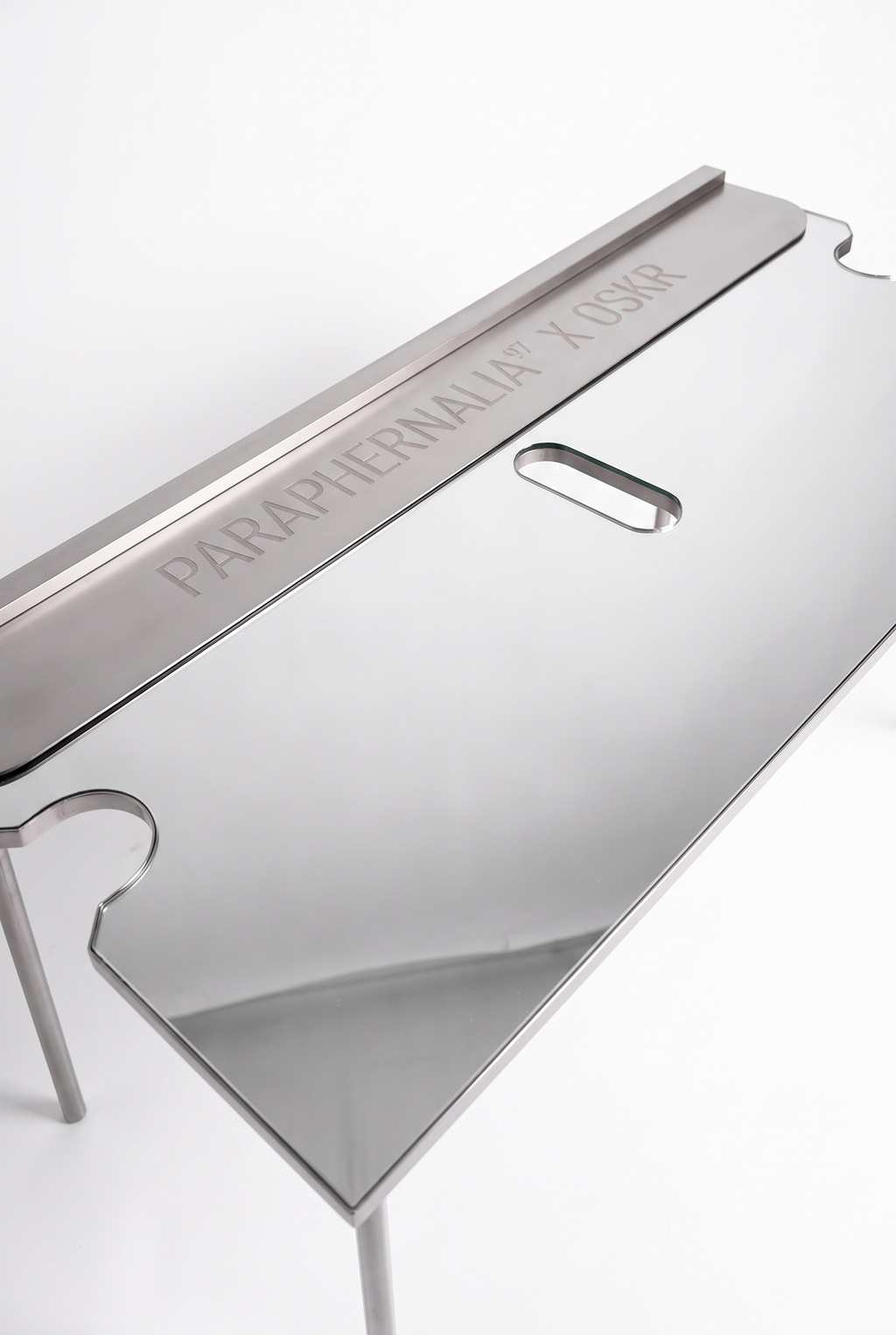 The Razor Blade Table-Mirror