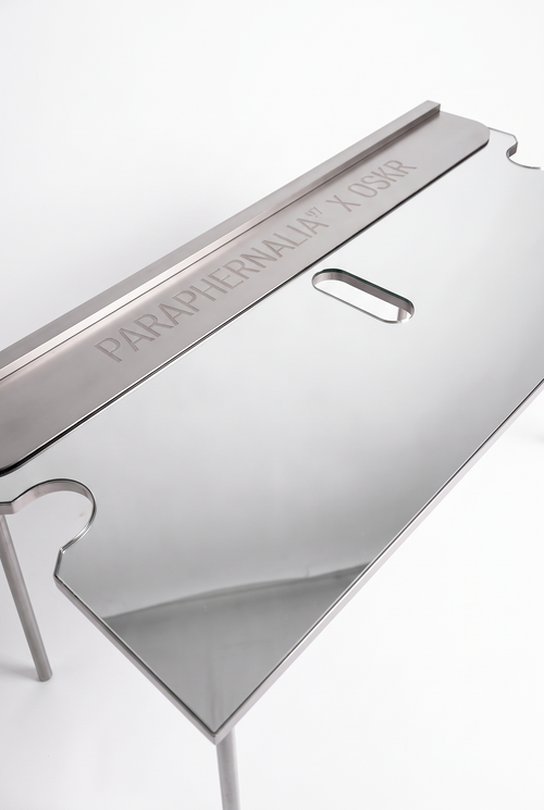 The Razor Blade Table-Mirror